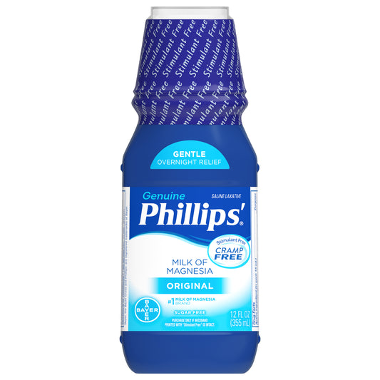 Phillips' Genuine Original Milk of Magnesia Saline Laxative 12 fl oz