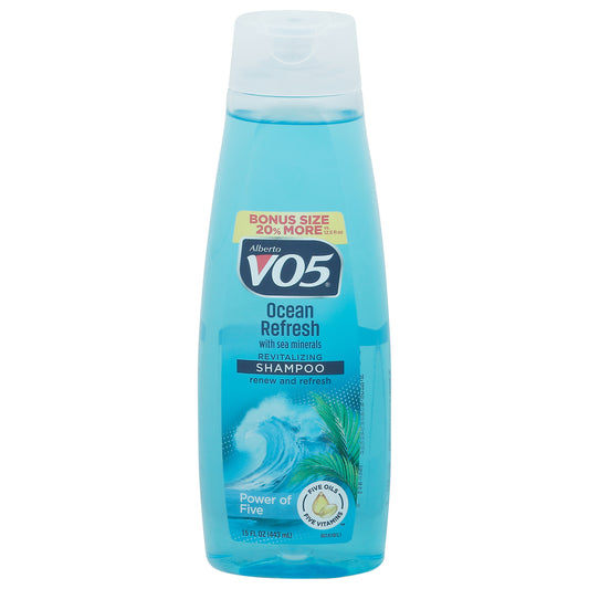Alberto VO5 Revitalizing Ocean Refresh Shampoo Bonus Size 15 fl oz