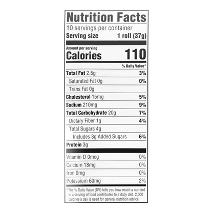 Food Club Dinner Yeast Rolls 13 oz
