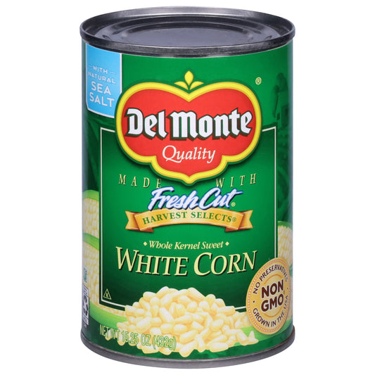 Del Monte Fresh Cut Harvest Selects Sweet Whole Kernel White Corn 15.25 oz