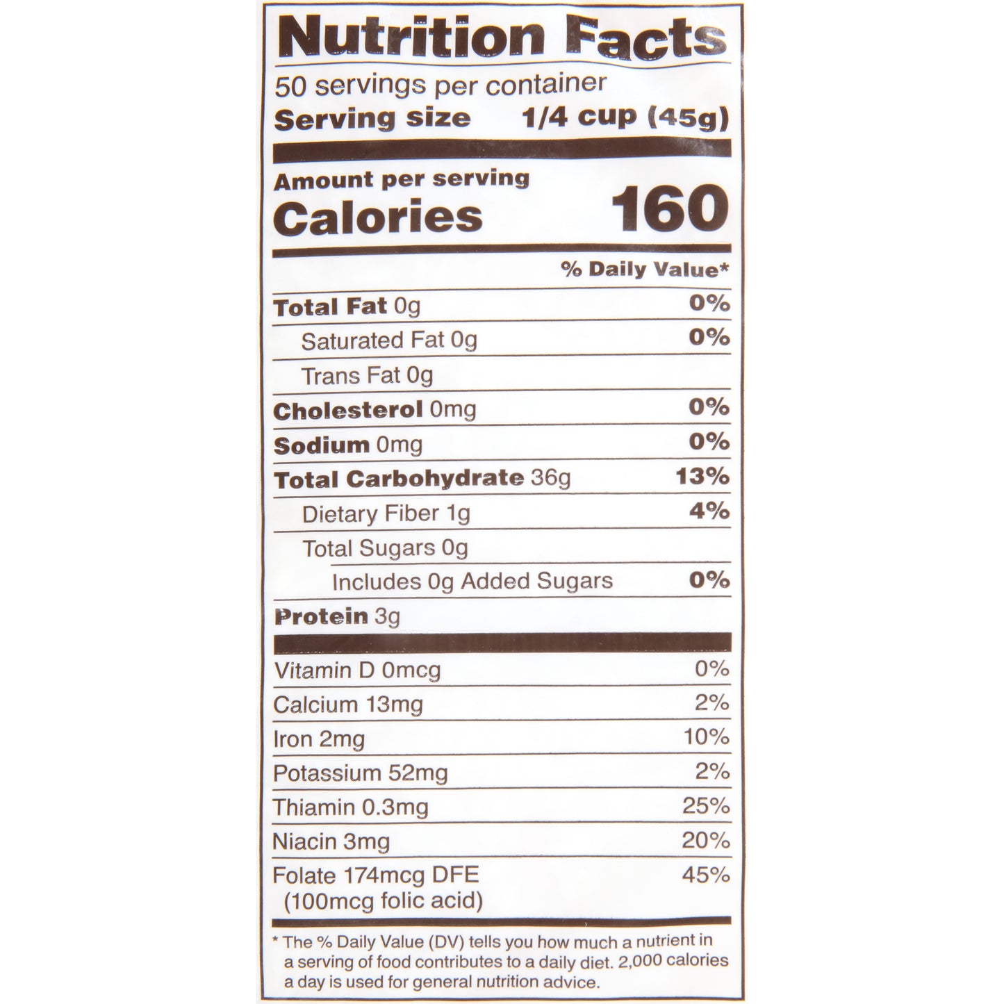 Enriched Long Grain White Rice - 5LB