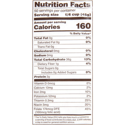 Enriched Long Grain White Rice - 5LB