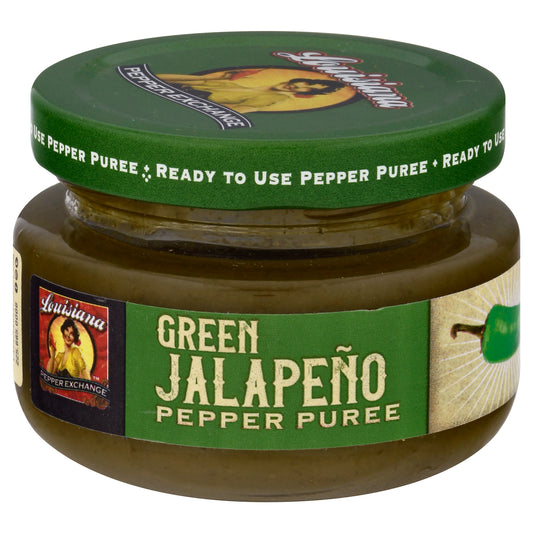 Louisiana Pepper Exchange Green Jalapeno Pepper Puree 4 oz