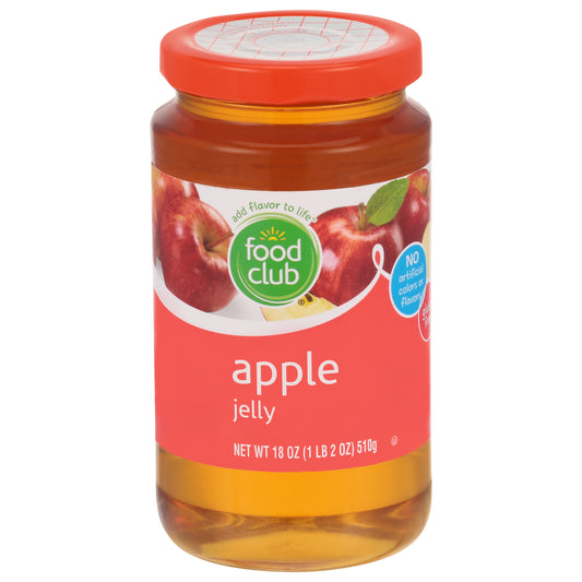 Food Club Apple Jelly 18 oz