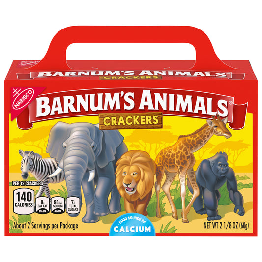 Barnum's Original Animal Crackers, 2.13 oz Box