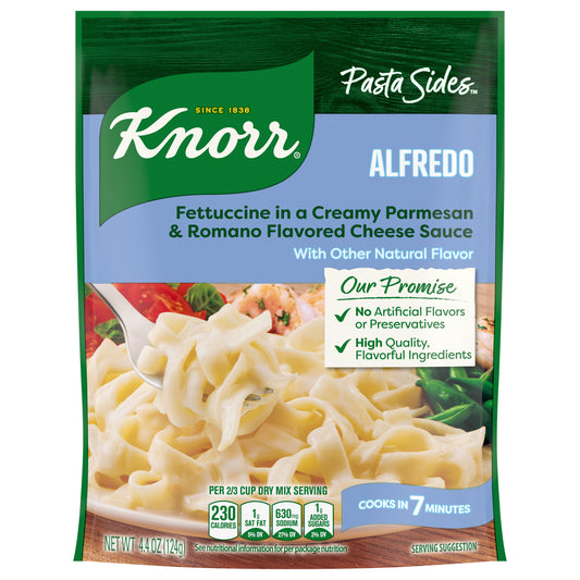 Knorr 4.4 oz Pasta Sides Fettuccine Alfredo