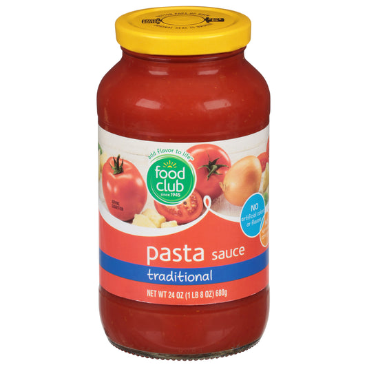 Food Club Traditional Pasta Sauce 24 oz
