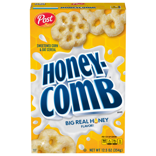 Honey-Comb Big Real Honey Flavor Cereal 12.5 oz