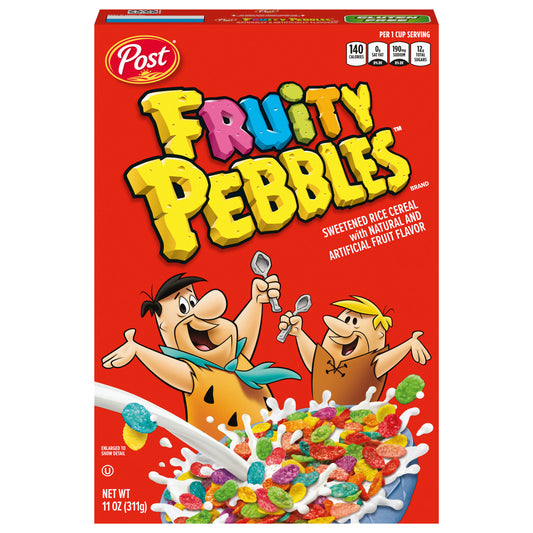 Fruity Pebbles Fruit Flavor Cereal 11 oz