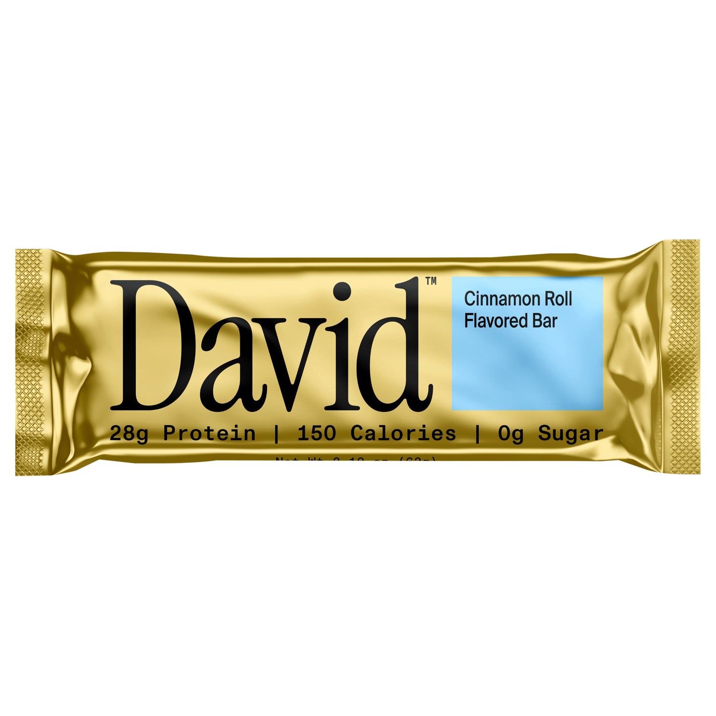 David High Protein Bars, Cinnamon Roll, 28g Protein (1 Count)