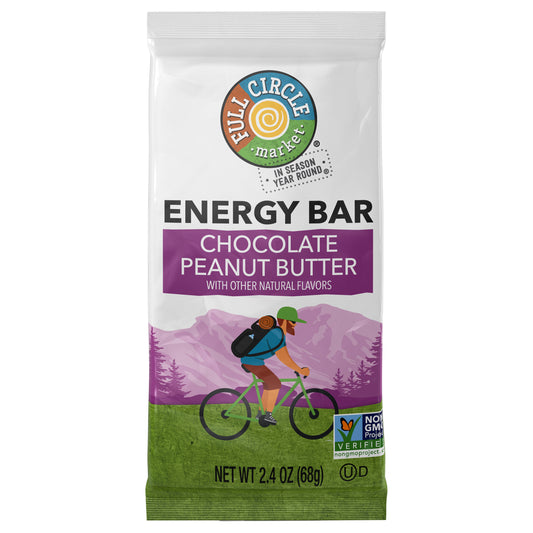 Full Circle Market Chocolate Peanut Butter Energy Bar 2.4 oz
