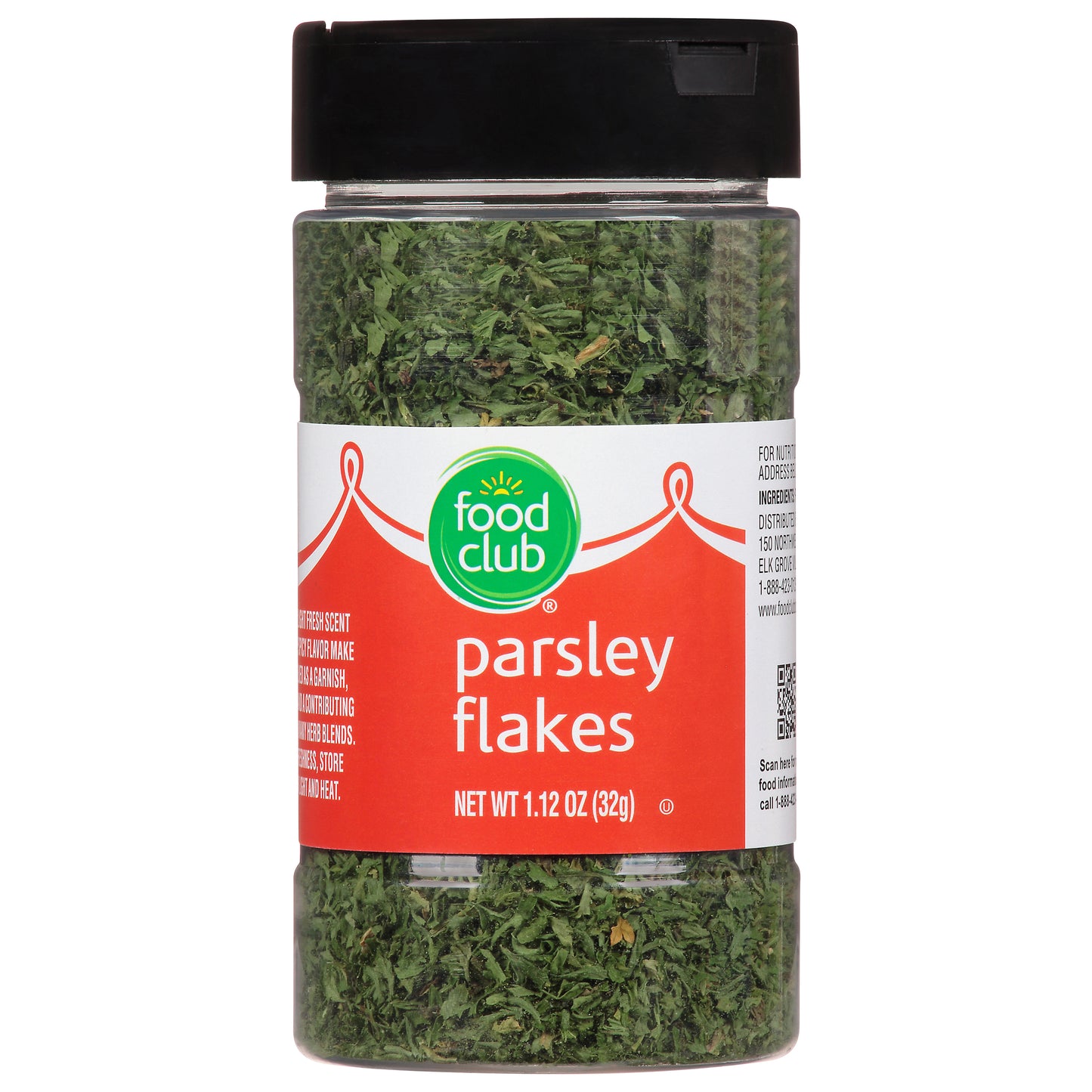 Food Club Parsley Flakes 1.12 oz