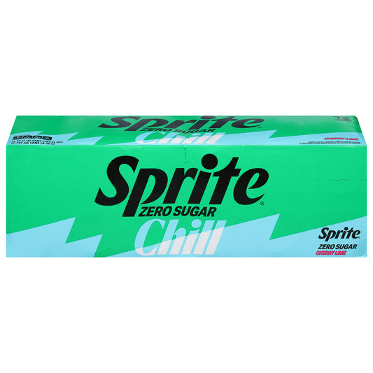 Sprite Zero Sugar Chill Cherry Lime Soda 12 - 12 fl oz Cans