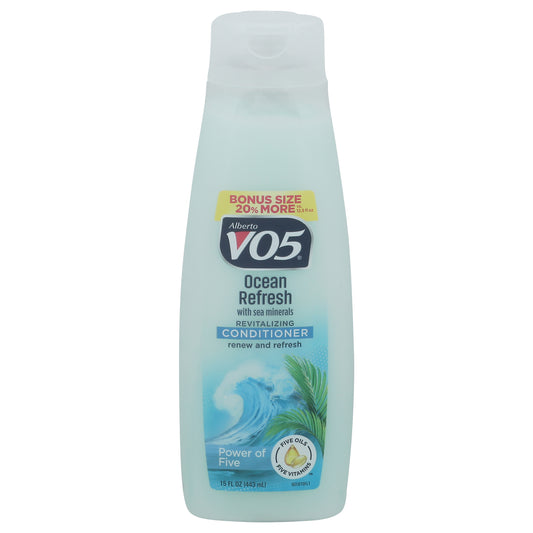 Alberto VO5 Revitalizing Ocean Fresh Conditioner with Sea Minerals Bonus Size 15 fl oz