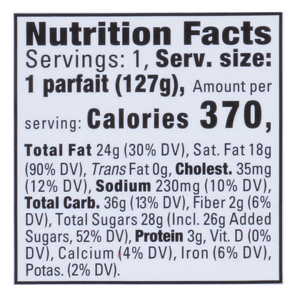 Our Specialty Treat Shop Pumpkin Spice Mousse Parfait 4.5 oz