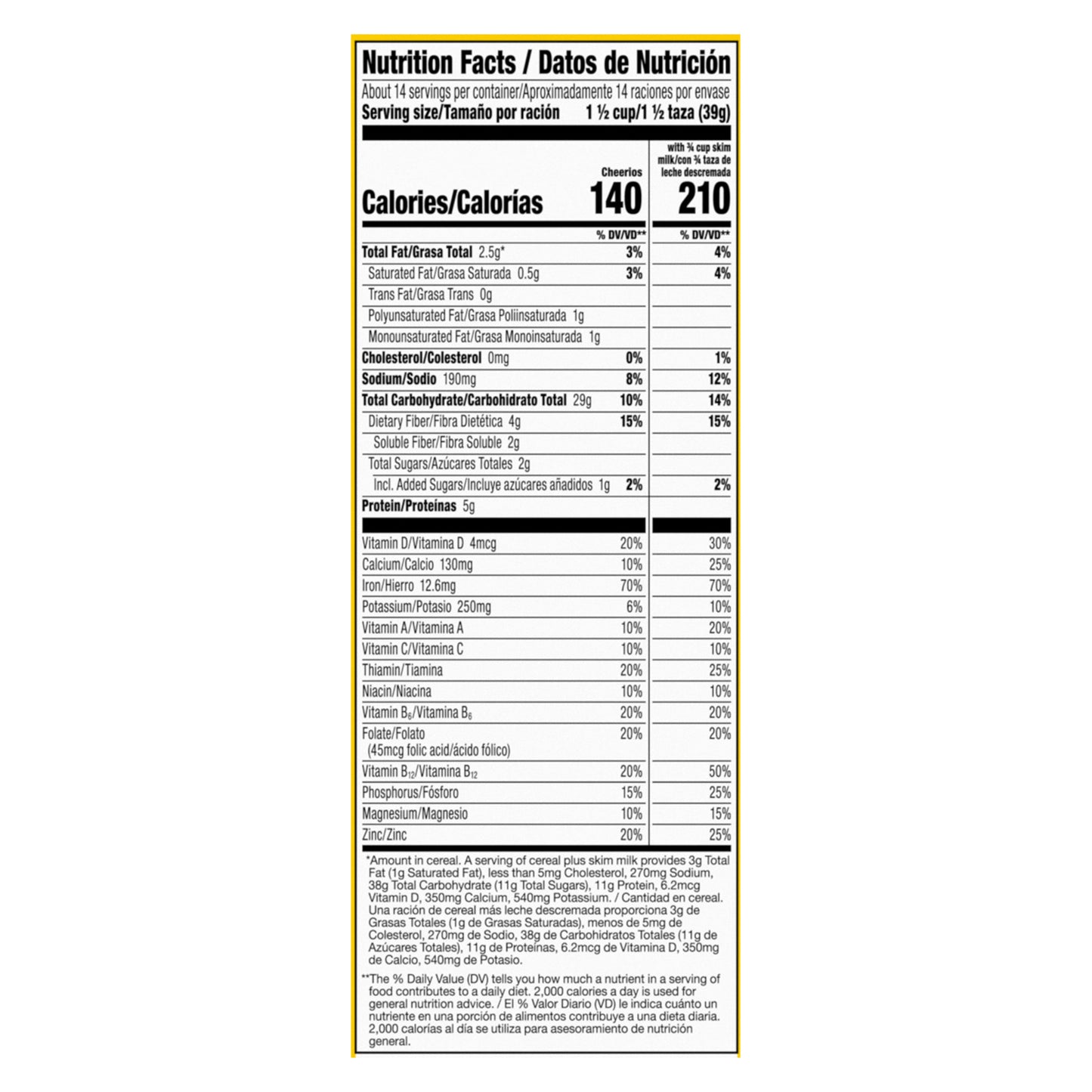 Cheerios, Heart Healthy Gluten Free Breakfast Cereal, Giant Size, 20 oz