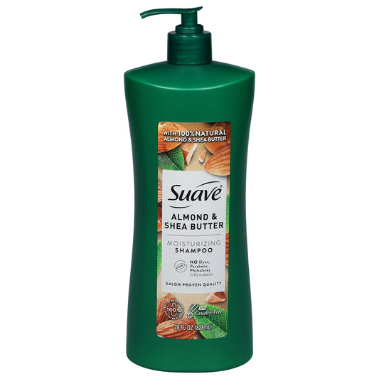 Suave Moisturizing Almond & Shea Butter Shampoo 28 fl oz