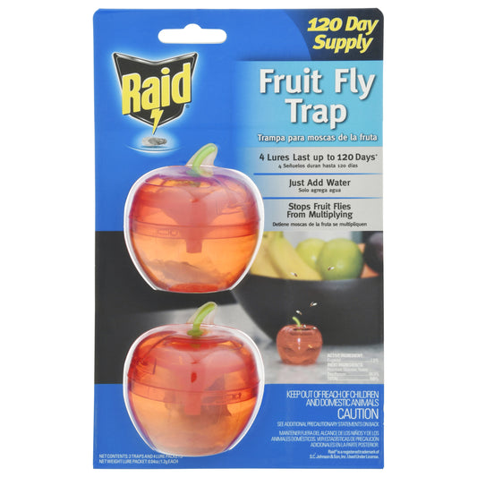 Raid Fruit Fly Trap Pack 1 ea