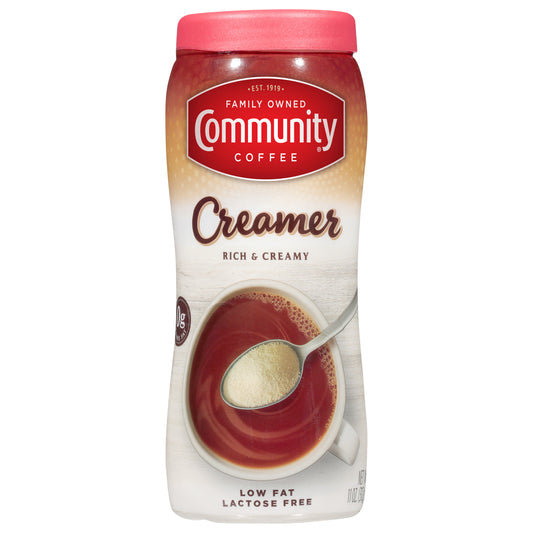 Community Coffee Rich & Creamy Creamer 11 oz. Canister