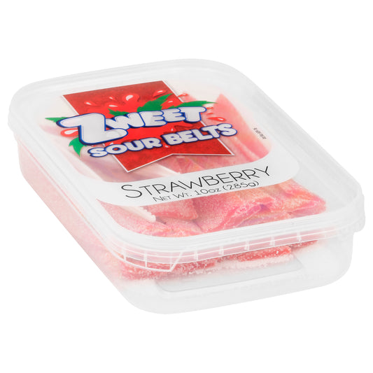 Zweet Strawberry Sour Belts 10 oz