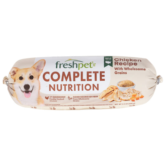 Freshpet Complete Protein Chicken Recipe Dog Food 1.5 lb