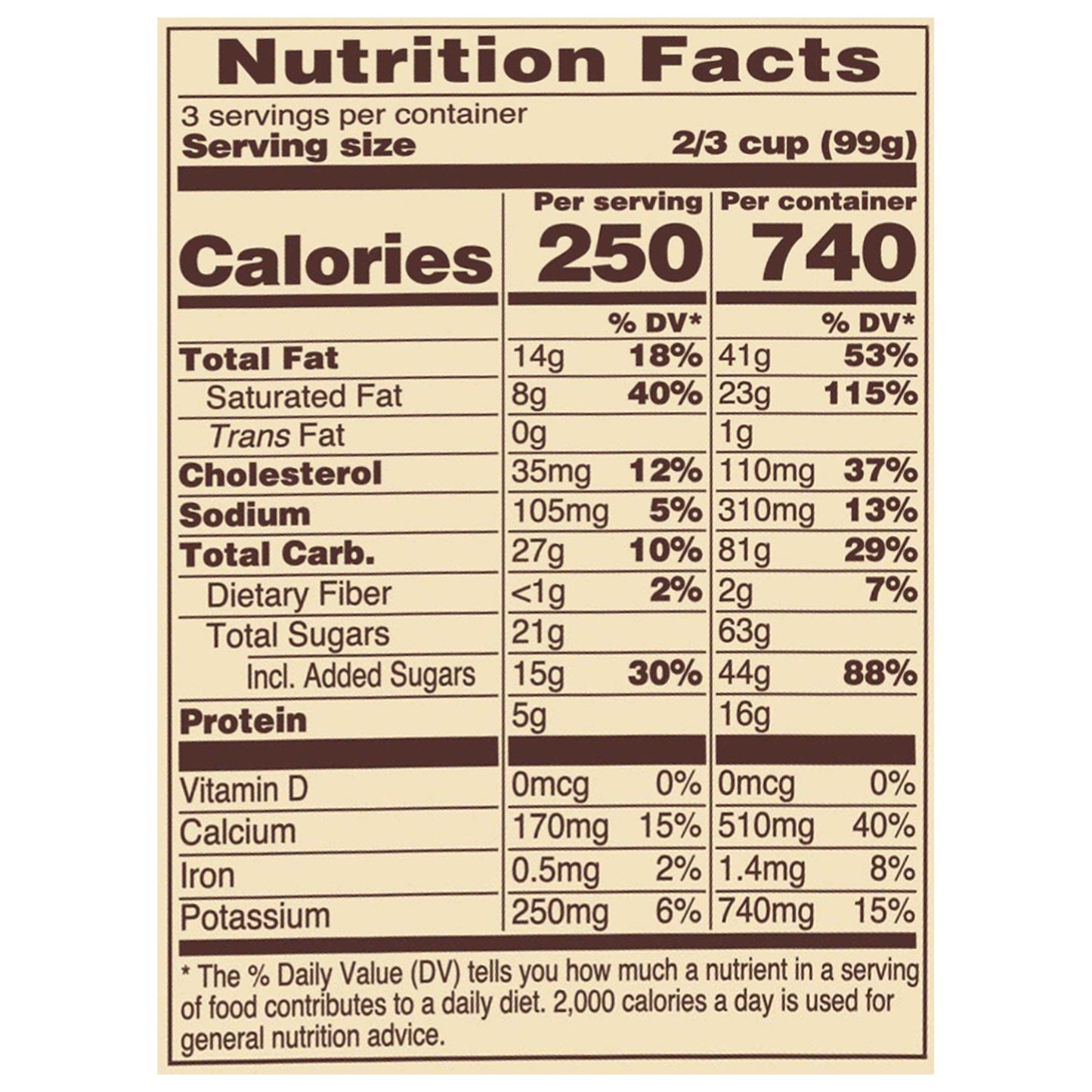 Blue Bell Moo-llennium Crunch Ice Cream 1 pt