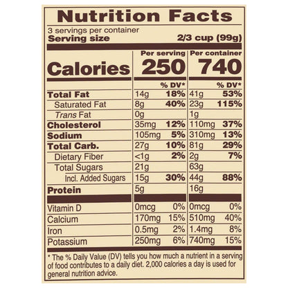 Blue Bell Moo-llennium Crunch Ice Cream 1 pt