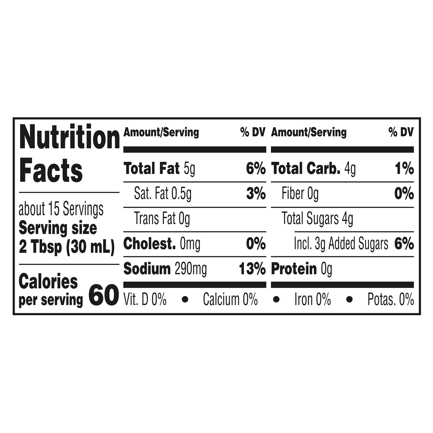 Wish-Bone Balsamic Vinaigrette Salad Dressing, 15 FL OZ