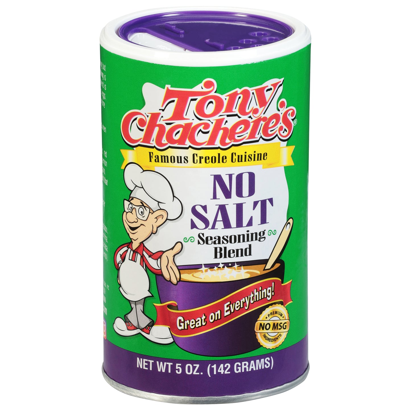 Tony Chachere's No Salt Seasoning Blend 5 oz