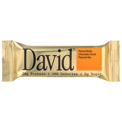 David Peanut Butter Chocolate Chunk Flavored Bar 2.05 oz