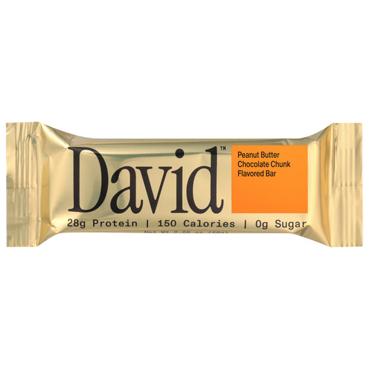 David Peanut Butter Chocolate Chunk Flavored Bar 2.05 oz