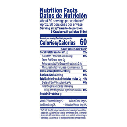 Krispy Original Saltine Crackers 16 oz