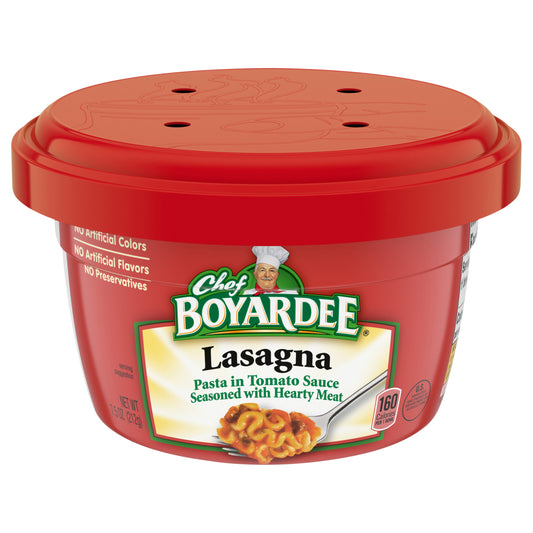 Chef Boyardee Lasagna Microwavable Bowl, 7.5 oz.
