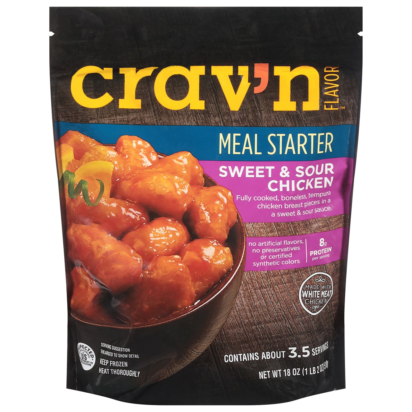 Crav'n Flavor Sweet & Sour Chicken Meal Starter 18 oz