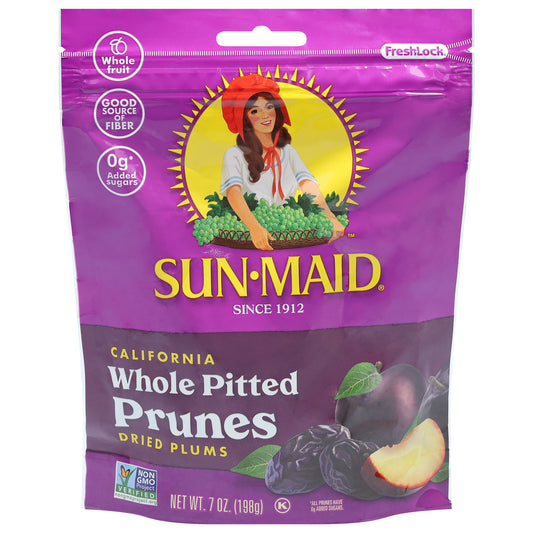 Sun-Maid® California Whole Pitted Prunes Dried Plums 7 oz Bag