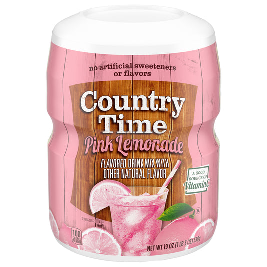 Country Time Pink Lemonade Drink Mix 19 oz