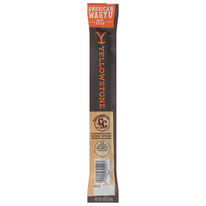 Cattleman's Cut Yellowstone Wood Smoked American Wagyu Beef Stick 0.9 oz