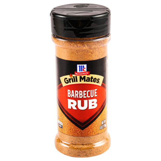 McCormick GRILL MATES Barbecue Rub, 6 oz