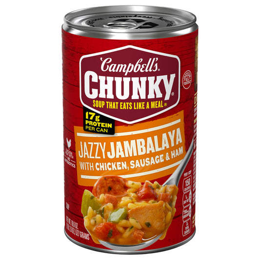 Campbell's Chunky Jazzy Jambalaya Soup 18.6 oz