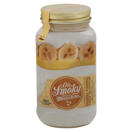 Ole Smoky Banana Pudding Cream Tennessee Moonshine 750 ml