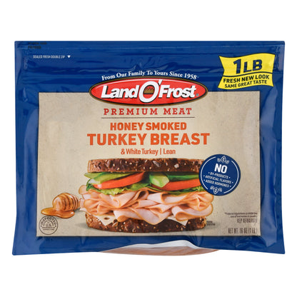 Land O Frost Honey Smoked Turkey Breast 16 oz