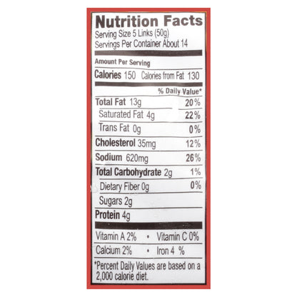 Carolina Pride Family Pack Original Flavor Cocktail Smokies 24 oz