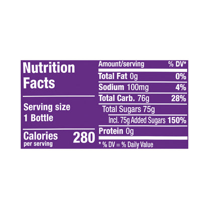 Sunkist Grape Soda, 20 fl oz bottle