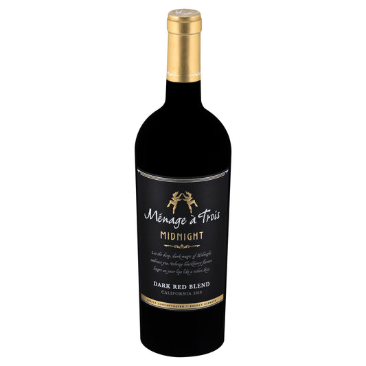 Menage a trois California 2018 Midnight Dark Red Blend 750 ml