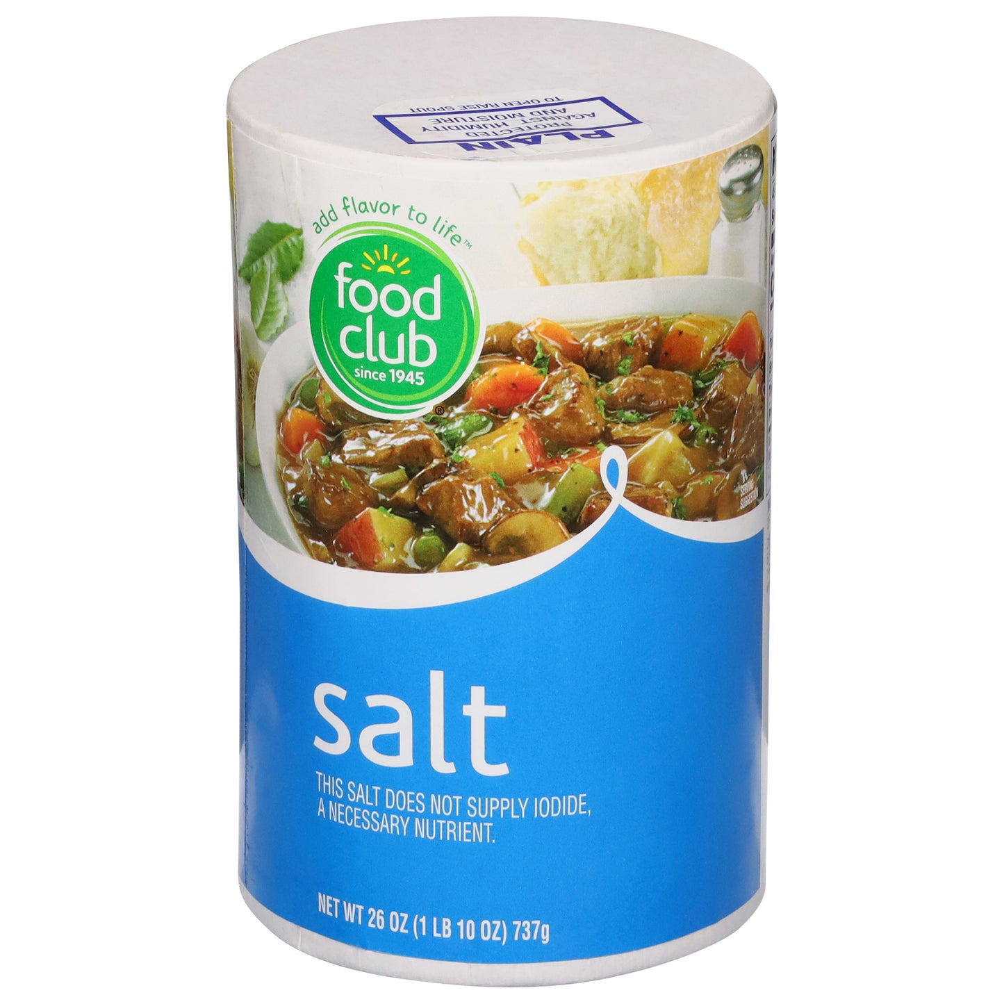Food Club Salt 26 oz