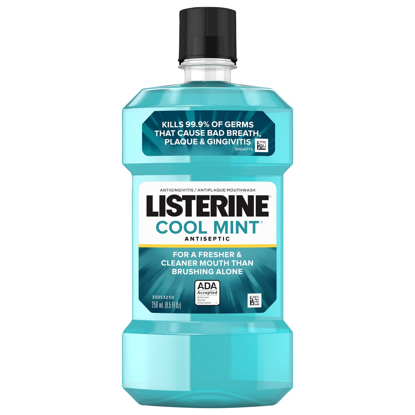 Listerine Cool Mint Antiseptic Mouthwash, 250 mL