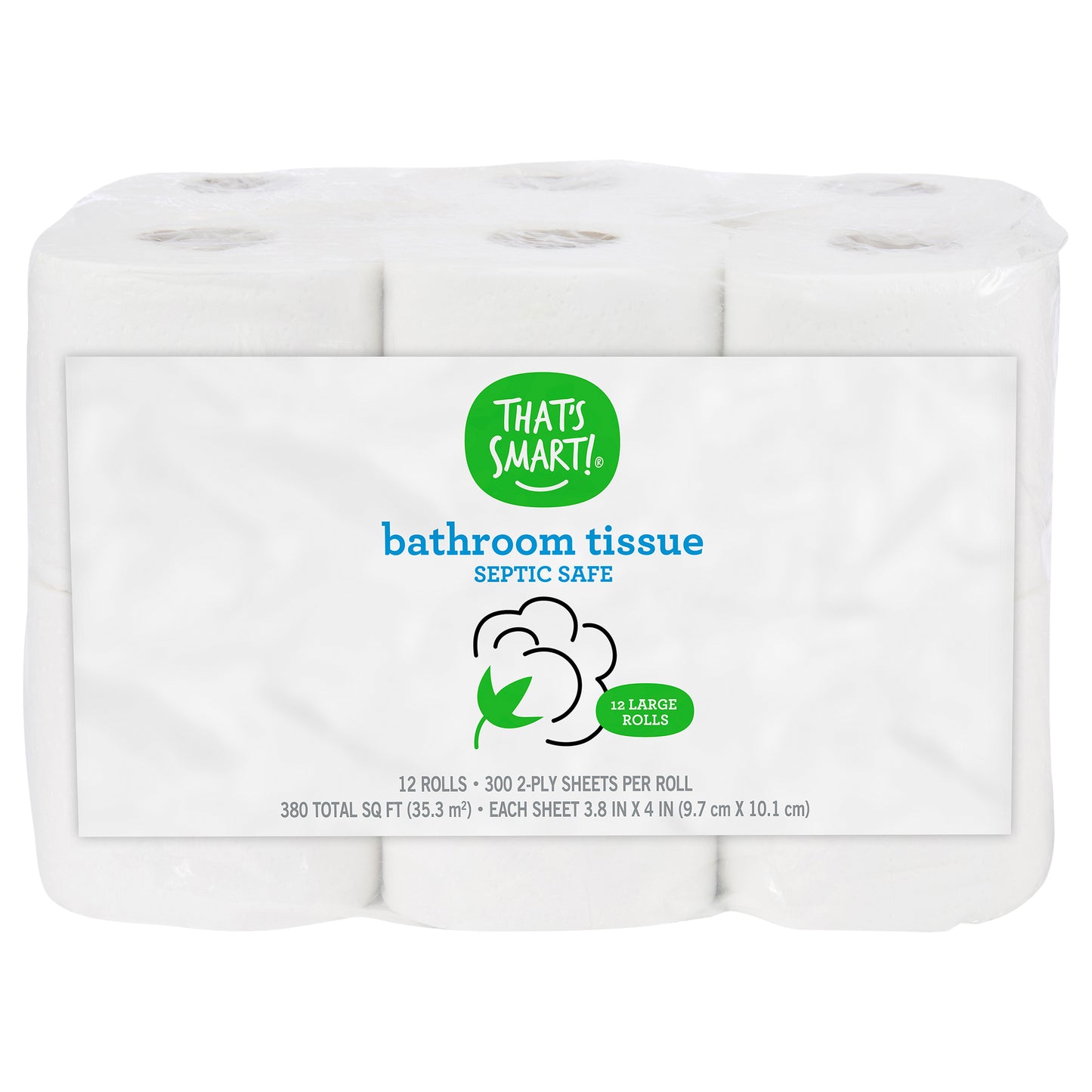 That's Smart! 2-Ply Septic Safe Bathroom Tissue 12 ea