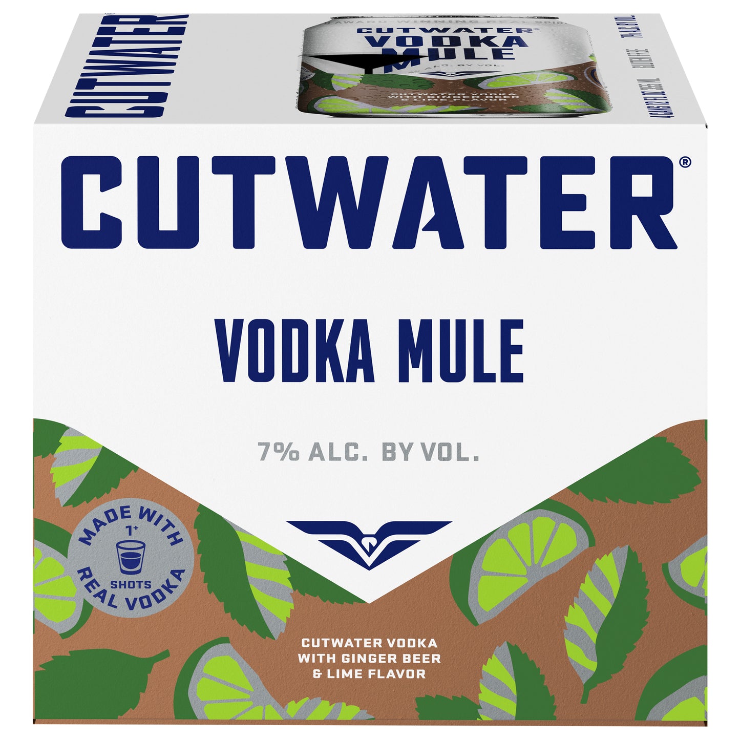 Cutwater Ginger Beer & Lime Flavor Vodka Mule 4 - 12 fl oz Cans