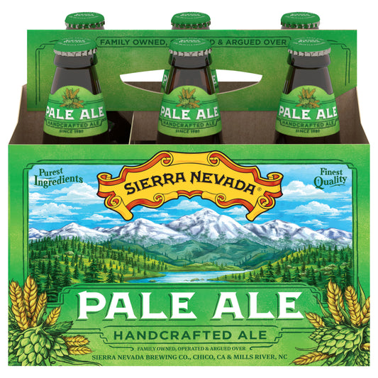 Sierra Nevada Pale Ale 6-Pack 12oz Bottles