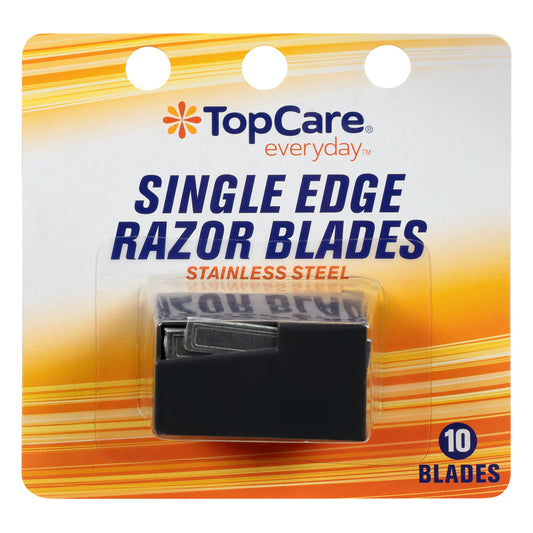 TopCare Everyday Single Edge Razor Blades 10 ea